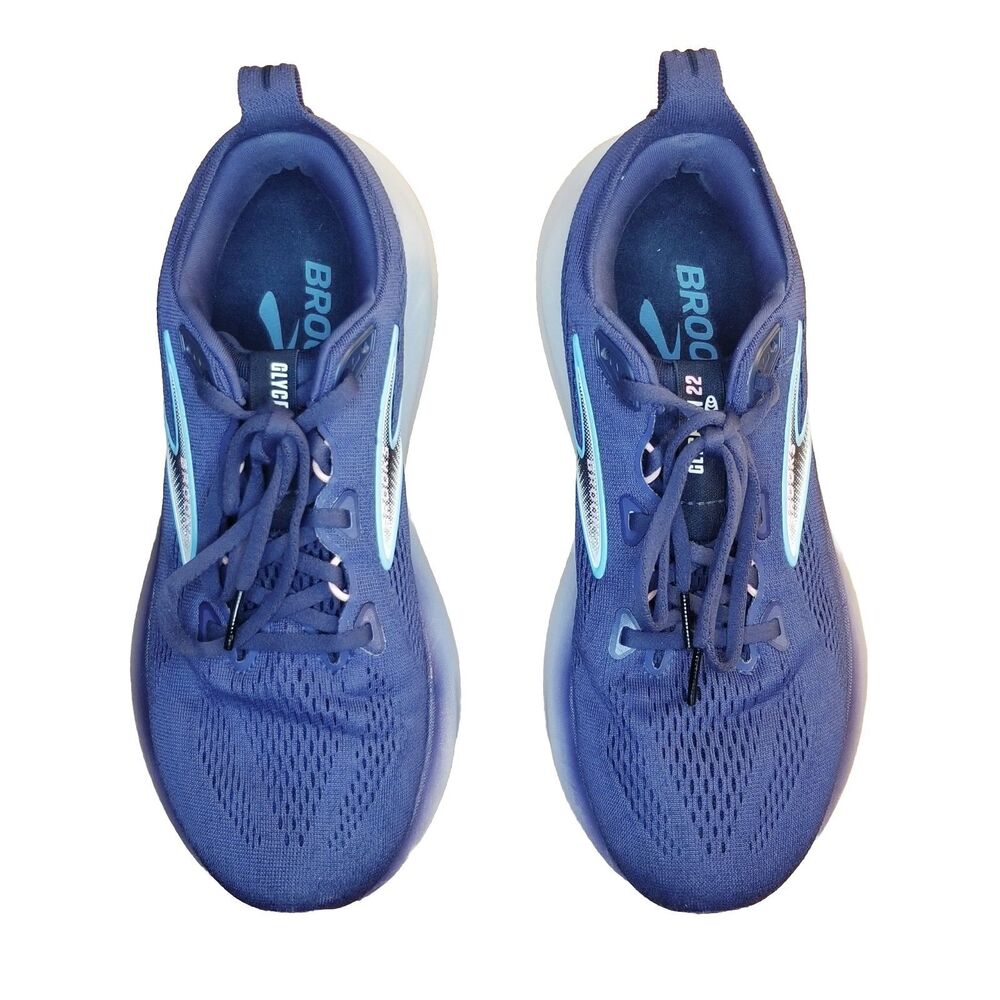 Brooks Glycerin 22 Women's Size 9 Blue Pink Running Shoes Sneakers 1204341B429